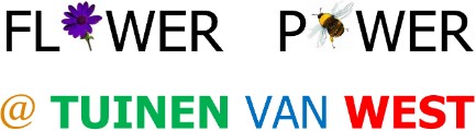 Logo Flower Power @ Tuinen van West